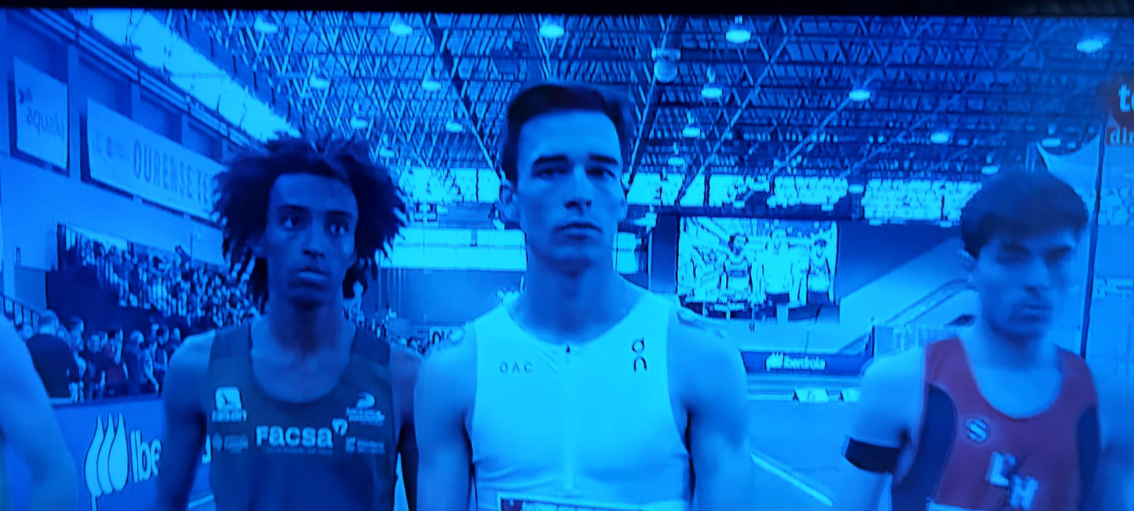 Mario García Romo, bronce en el Campeonato de España Absoluto Short Track ante un imparable Adel Mechaal