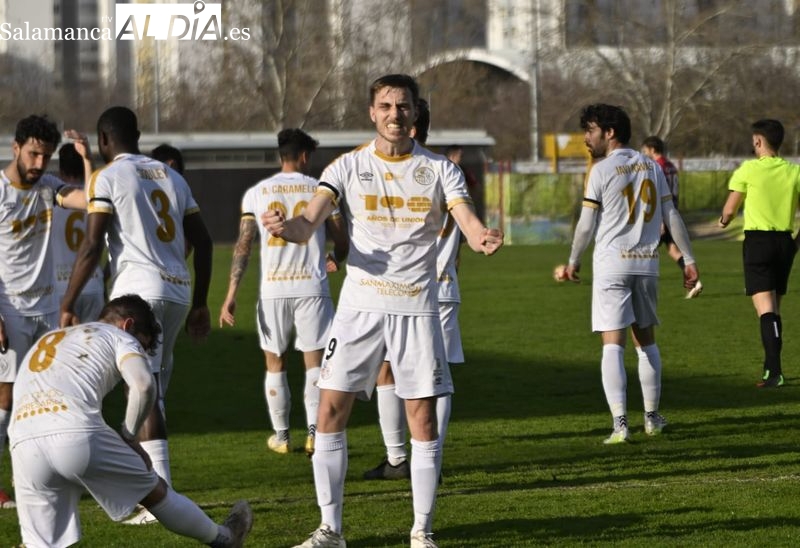 Un doblete de Fassani en Laguna acerca al Salamanca UDS al segundo puesto (0-2)