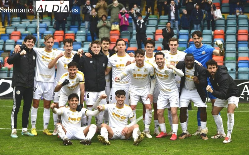 El Salamanca UDS se pone tercero y sueña con quedarse a 7 puntos del Ávila esta jornada
