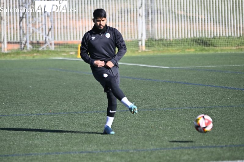 Pablo Espina sigue sin aparecer por los entrenamientos del Salamanca UDS y Martín Galván se queda al margen