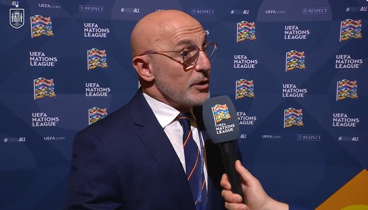 De la Fuente: Estamos los 16 mejores equipos de Europa y queremos ir a la altura de la exigencia que nos va a marcar la Nations League