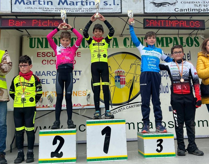 Enzo García, de Promesal, repite pódium en Cantimpalos