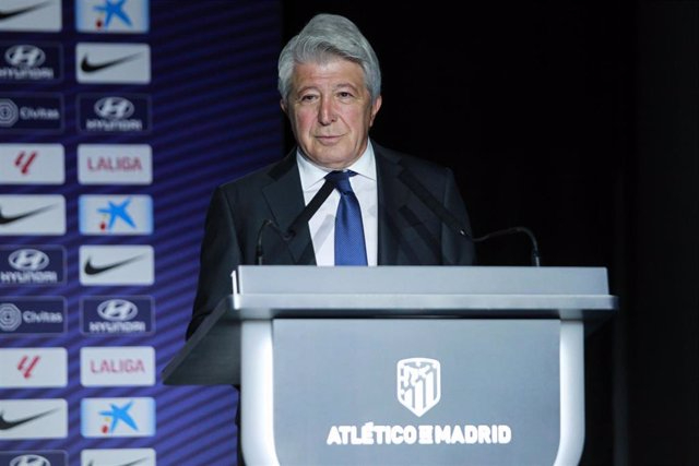 Enrique Cerezo, presidente del Atlético de Madrid, visitará Salamanca la próxima semana