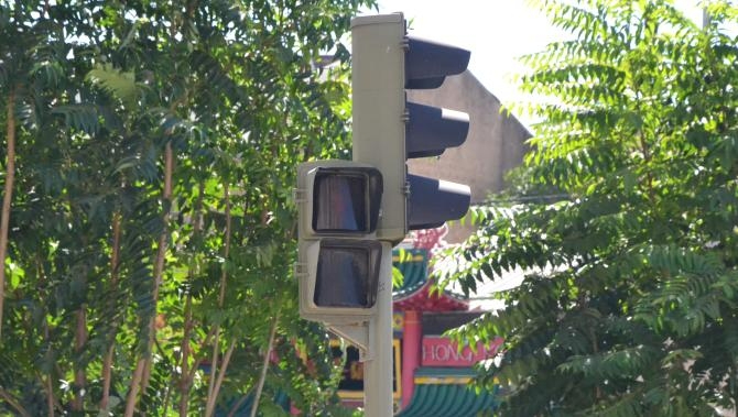 Los semáforos de la zona del Cruce estarán al menos dos semanas fuera de servicio