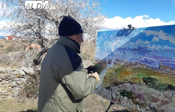 La Fregeneda vivirá el 3 de marzo el IV Certamen de Pintura Al Aire Libre ‘Almendros Vivos’