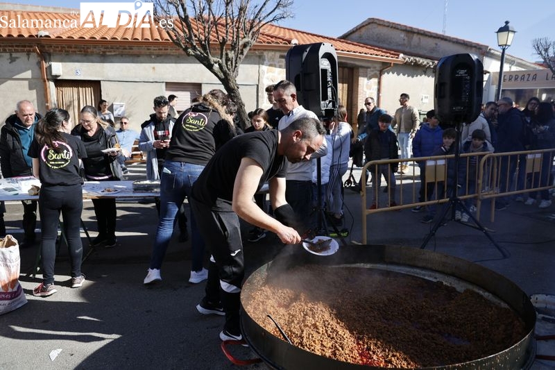 Castellanos de Moriscos celebra San Blas con una gran comida popular 