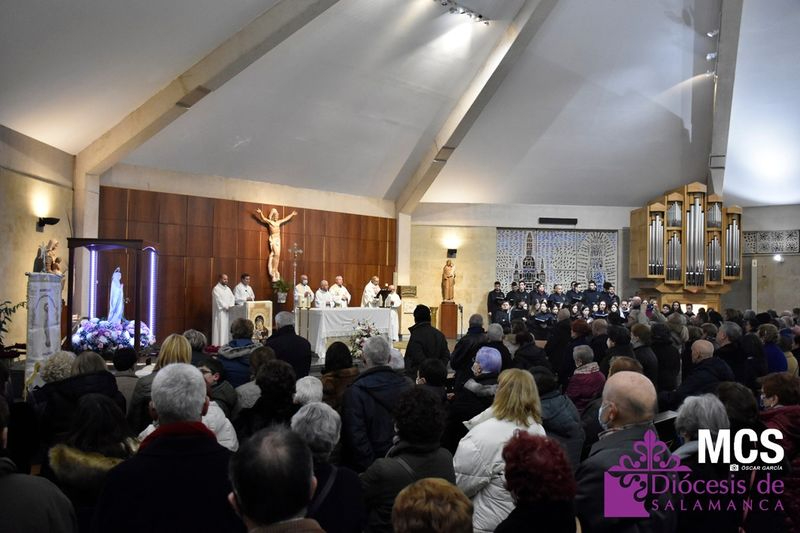 Salamanca celebrará con una procesión la fiesta de la Virgen de Lourdes