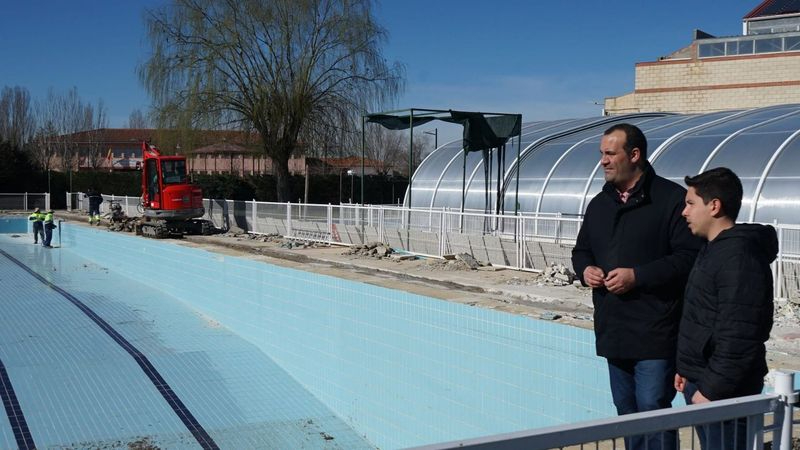 Comienzan las obras de remodelación de las piscinas de Santa Marta