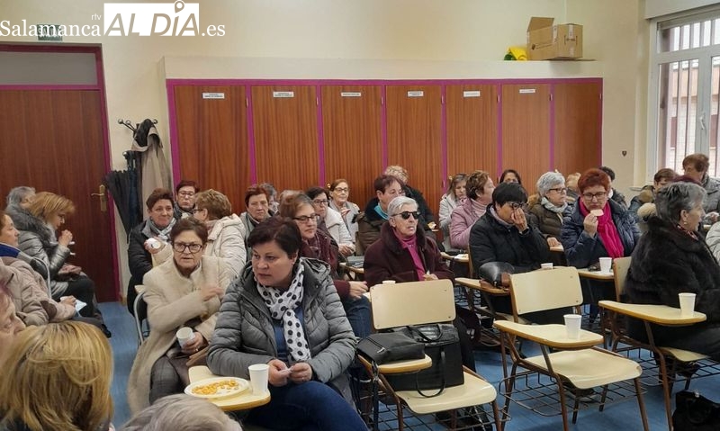 Las mujeres de la asociación Villa de Lumbrales reivindican una sociedad justa y equilibrada para todas las personas