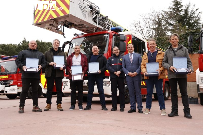 Los bomberos de Salamanca celebran a su patrón