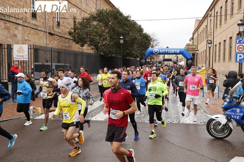 El carácter solidario de la III Carrera Solidaria Maestro Ávila llena las calles de Salamanca de participantes