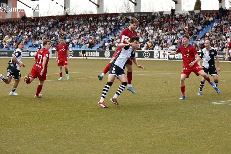 Unionistas sigue con su mala racha: tercera derrota en el Reina Sofía para revivir a Osasuna Promesas (1-2)