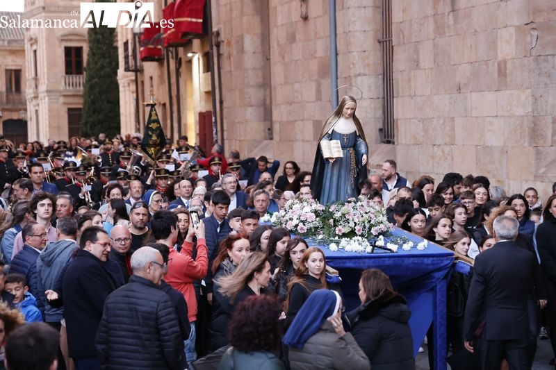 El colegio San José de Salamanca honra a su fundadora
