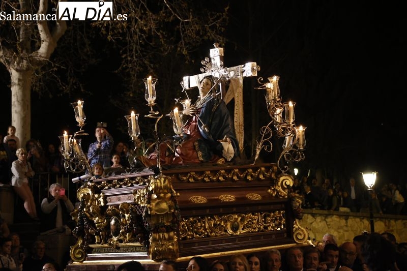 La Virgen de los Dolores inicia la Semana Santa en las calles de Salamanca