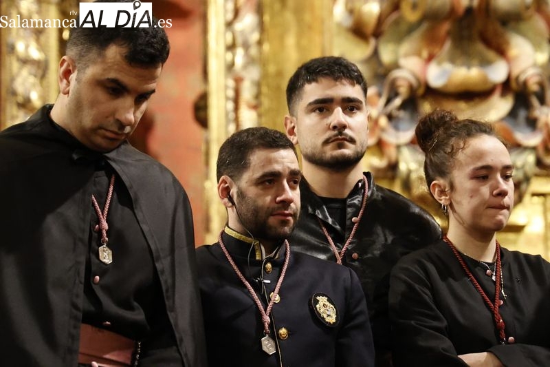 Segunda procesión cancelada en Salamanca: la lluvia impide el desfile de Jesús Flagelado