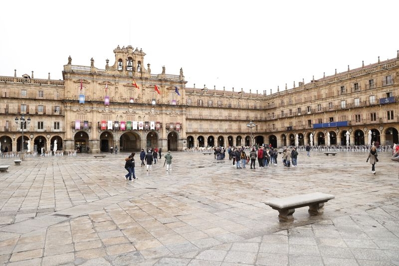 Salamanca, desangelada en el último día de Semana Santa