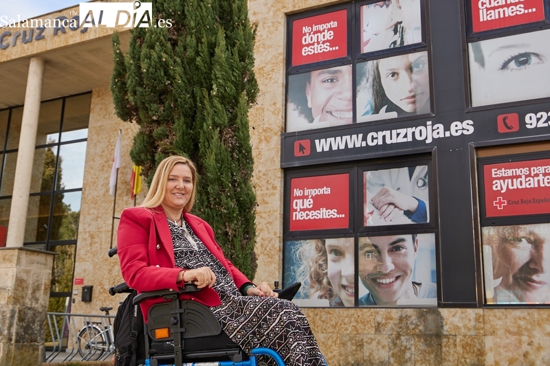 Maribel Campo, presidenta provincial de Cruz Roja: Tenemos índices de empleabilidad importantes entre jóvenes no cualificados