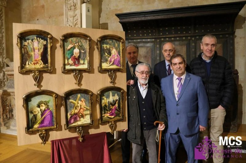 El Palacio Episcopal expone las tavolettas y el Cristo de la Tabla de Jerónimo Prieto