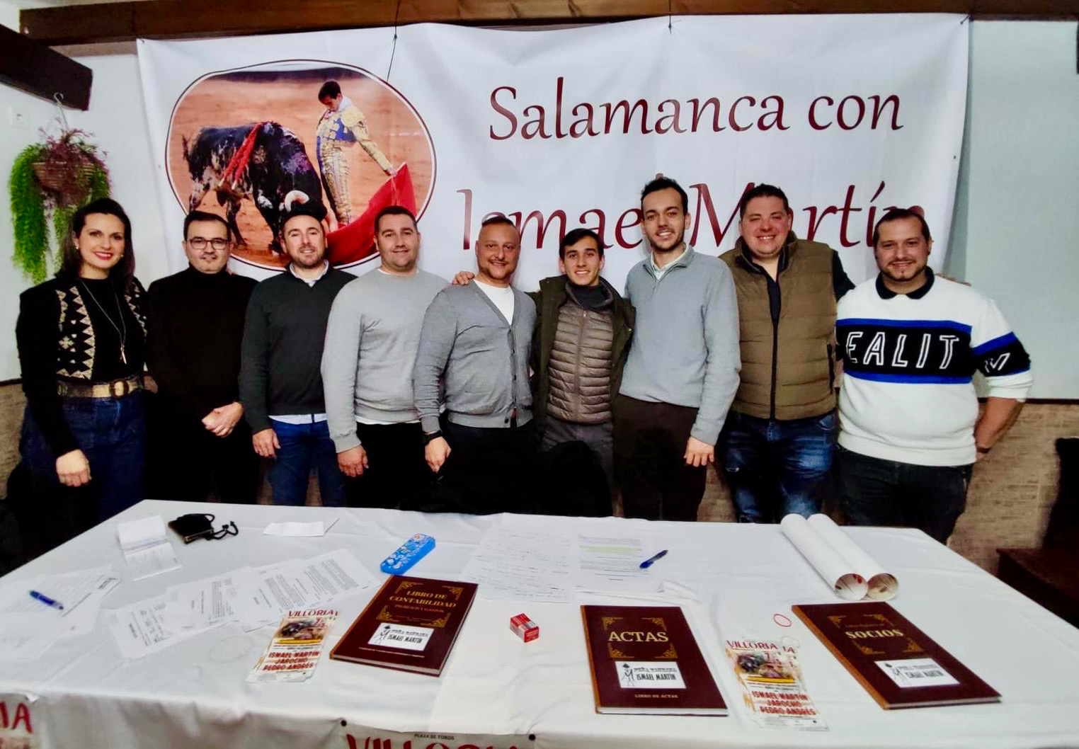 Más de 70 personas respaldan ya la puesta de largo de la peña taurina Ismael Martín