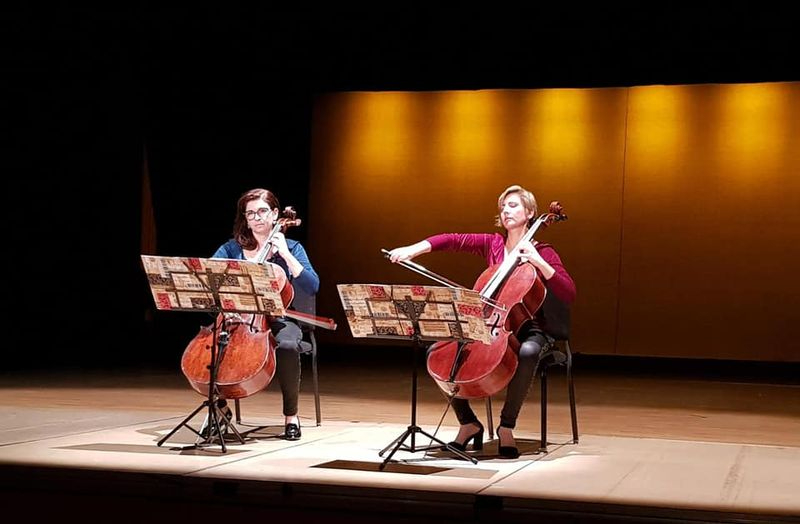  Concierto de violonchelo con Dolce Dúo en el Juan del Enzina