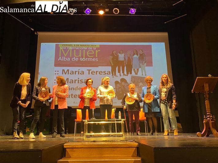 El Ayuntamiento de Alba de Tormes rinde homenaje a cuatro mujeres con motivo del 8 de marzo