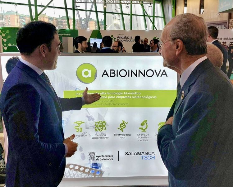 Salamanca presenta ABIOINNOVA en Transfiere, el mayor evento europeo sobre I+D+i y transferencia de conocimiento