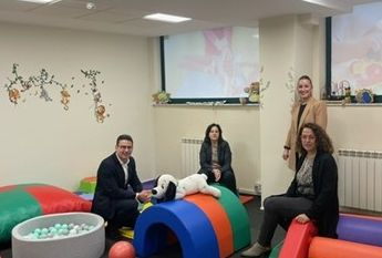 ASPACE disfruta de una sala de estimulación temprana para la primera infancia