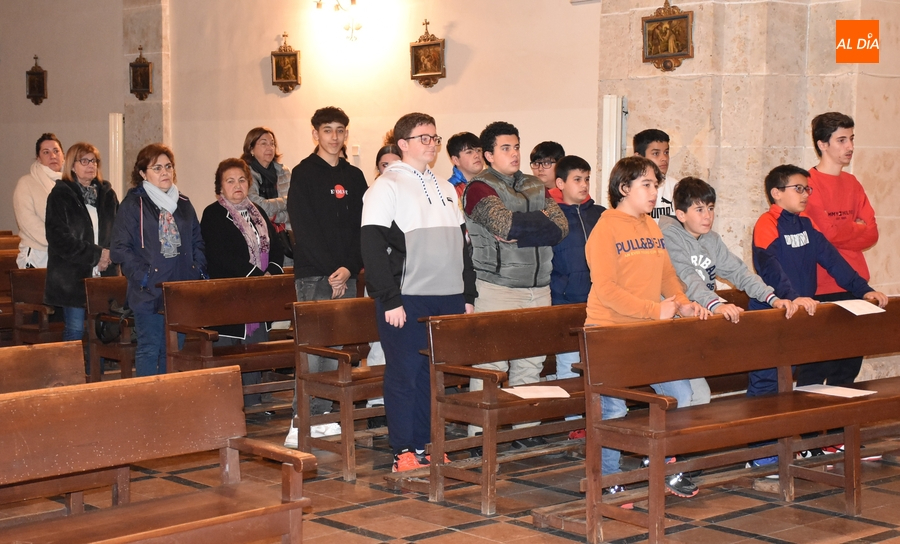 El Seminario cierra con una misa la celebración de su patrón, que es la caña