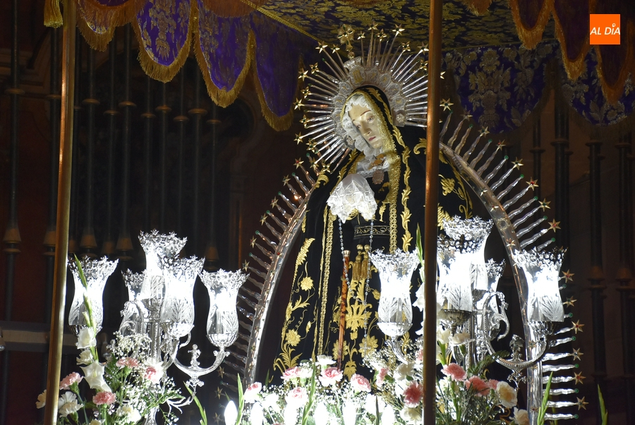 La Cofradía de La Soledad recupera el formato de novena al estilo San Sebastián