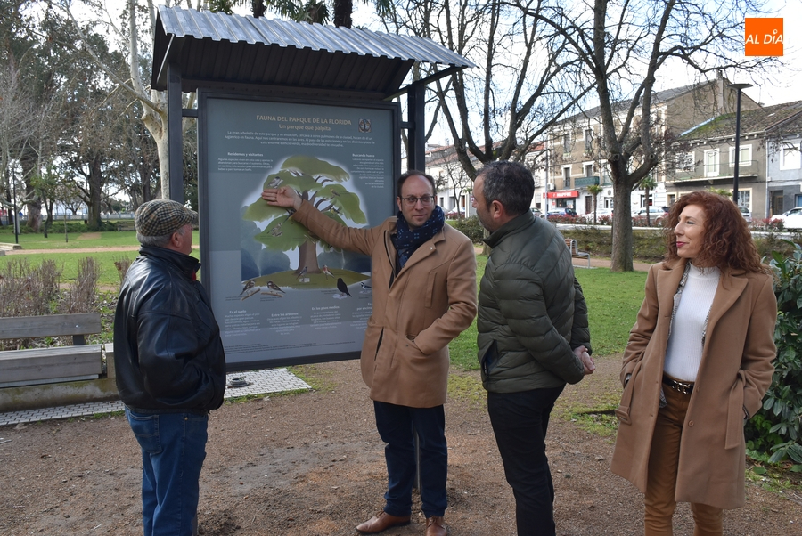 Instalados en La Florida dos paneles divulgativos para fomentar el turismo de naturaleza