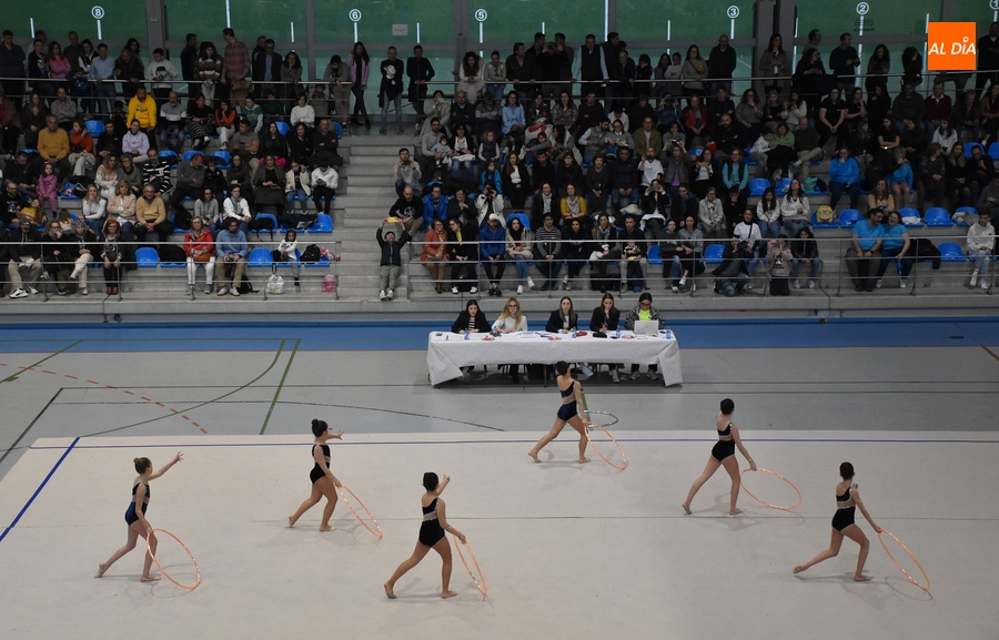 Enorme fiesta de la Rítmica en Miróbriga con cerca de 200 gimnastas de toda la provincia