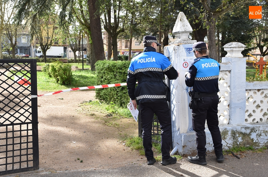 Cerrados al tránsito los parques de La Glorieta y La Florida debido a las rachas de viento