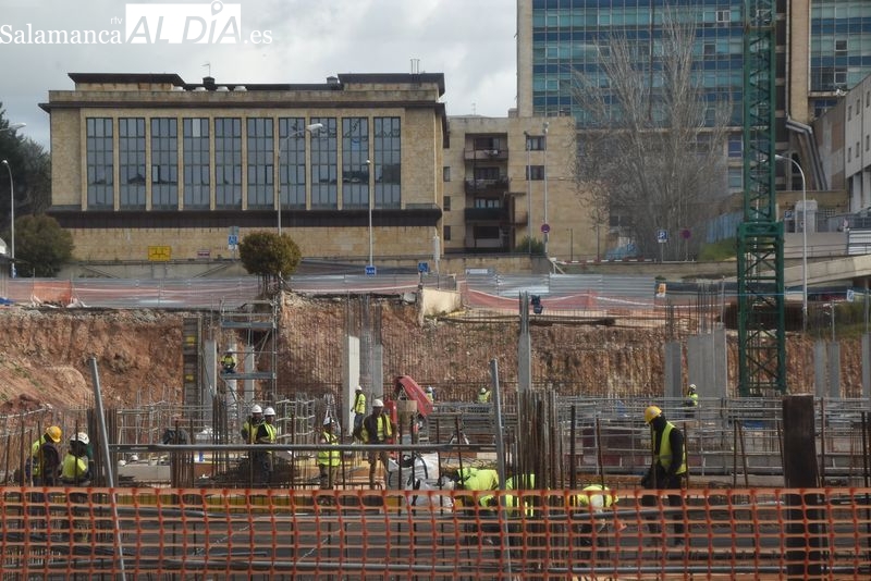 El futuro edificio de consultas de Salamanca va tomando forma: así avanzan las obras y estos son los plazos 