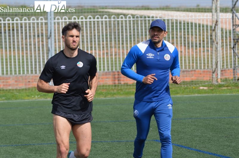El Salamanca UDS, en cuadro: Jon, Caramelo, Souley, Mati y Galván no entrenan; Espina se sigue probando