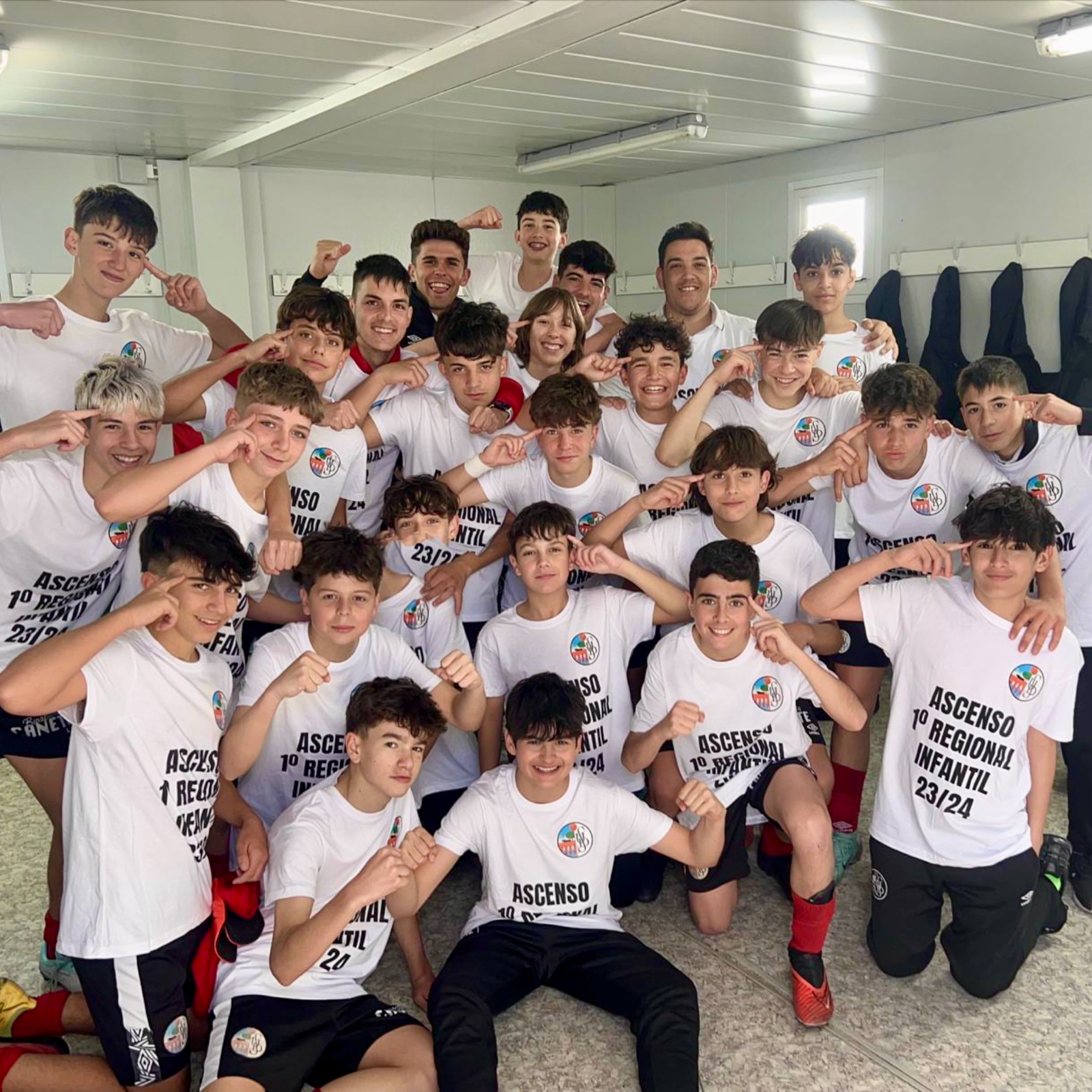 Doblete para el Salamanca UDS: el Infantil A también sube a Primera Regional