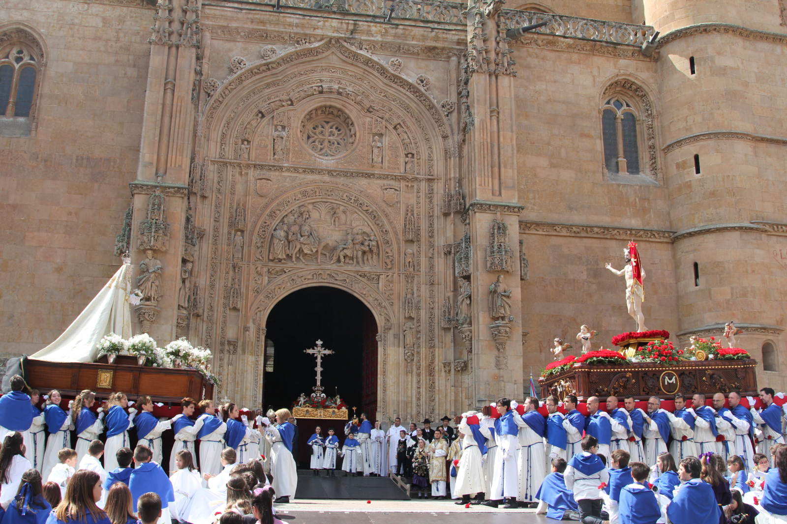 Celebraciones litúrgicas de Semana Santa en la Catedral de Salamanca