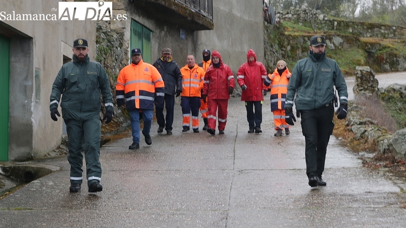La unidad canina de la Guardia Civil en Zamora se suma a la búsqueda del hombre desaparecido en Villarino