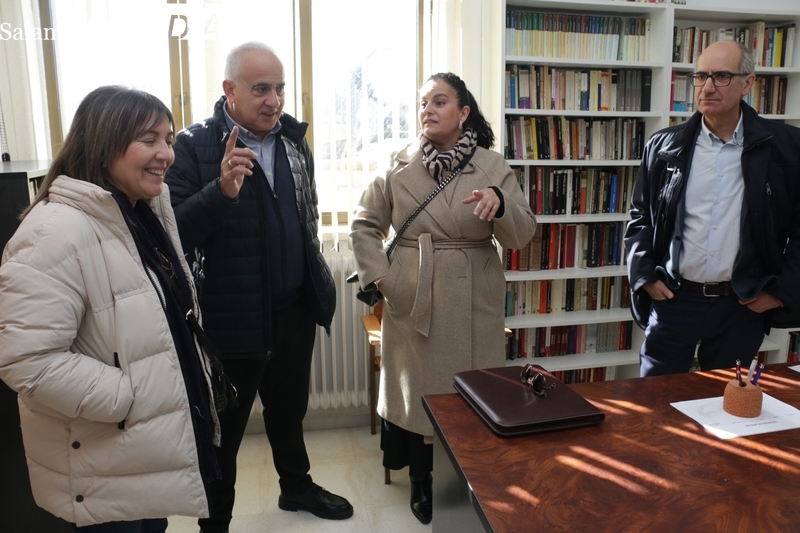 El presidente de la Diputación visita los municipios de Cerralbo y Valderrodrigo para conocer sus necesidades