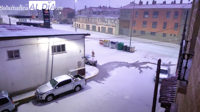 Espectaculares imágenes de la granizada en Calvarrasa de Abajo
