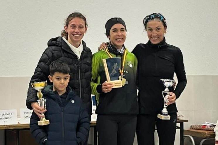 Pilar Pérez sube al podio en la Murallatón de Yecla de Yeltes