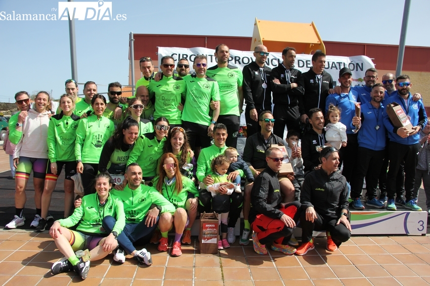 Carlos Rodríguez y María Pierna, vencedores absolutos del I Duatlón Cross de Sardón de los Frailes