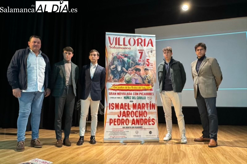 Ismael Martín, Jarocho y Pedro Andrés frente a los astados de Nuñez del Cuvillo: Así será la gran novillada con picadores de Villoria del 7 de abril