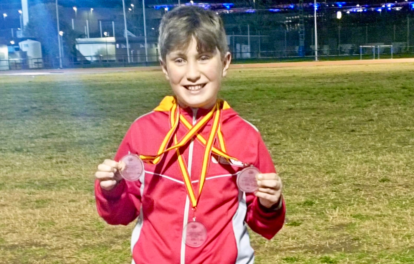 El peñarandino Nicolas Calvo García suma un nuevo éxito del deporte local tras su triplete de medallas en el Campeonato de España de promesas paralímpicas 