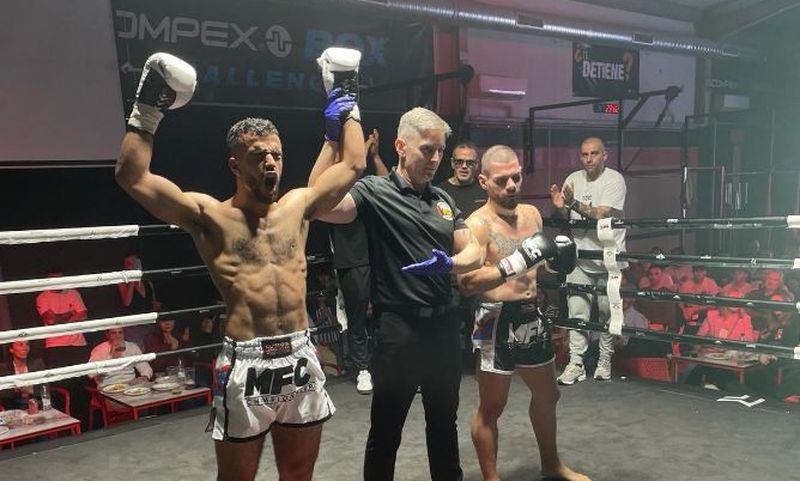 Mohamed Reda gana en su debut como profesional en la prueba de K1