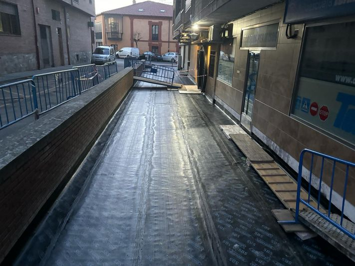 Finalizan las obras de aislamiento en la calle Don Alejandro