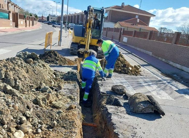 Mejoras a la conexión de la red de abastecimiento en Balcones de Alba