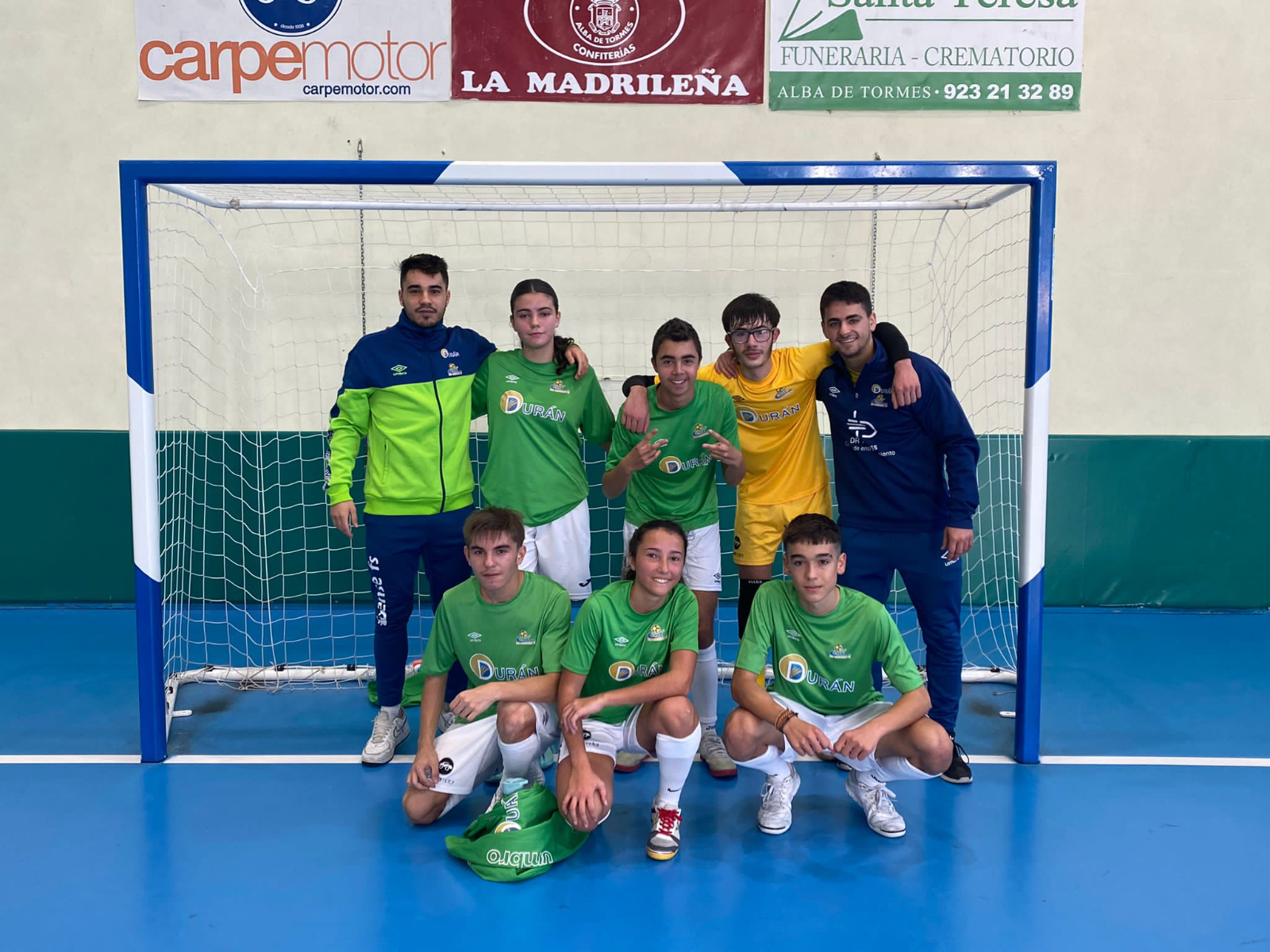 Última etapa formativa de fútbol sala para el Juvenil del Piensos Durán Albense