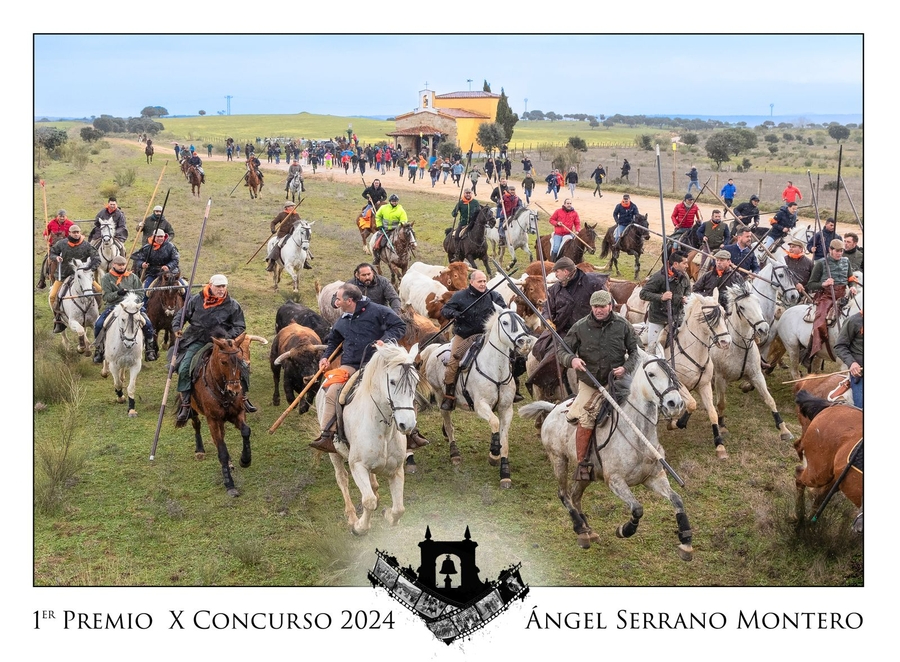 Una imagen de Ángel Manuel Serrano, portada del Calendario Carnavalero 2024/2025