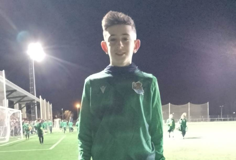 Sergio Durán Martín jugará con la Real Sociedad el Torneo Villa de Guijuelo