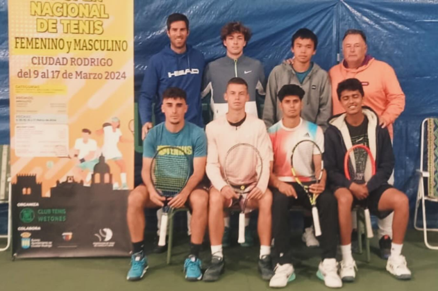 20 tenistas, varios de ellos de la Academia de Ferrero, disputarán el XV Open de Ciudad Rodrigo